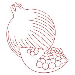 Redwork Fruits 2 04(Sm)
