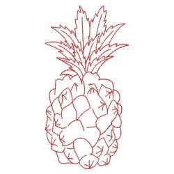 Redwork Fruits 2 09(Md) machine embroidery designs