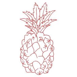 Redwork Fruits 2 09(Lg) machine embroidery designs