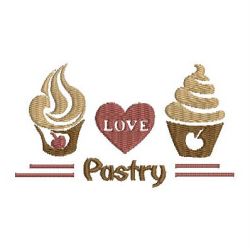 Dessert Silhouettes 03(Md) machine embroidery designs