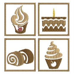 Dessert Silhouettes 08(Md) machine embroidery designs