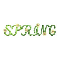 Spring Time machine embroidery designs