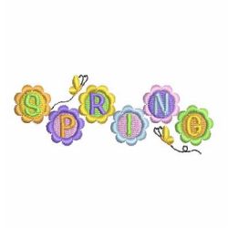 Spring Time 06 machine embroidery designs