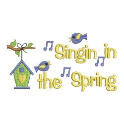 Spring Time 09 machine embroidery designs