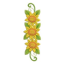 Heirloom Sunflowers 05 machine embroidery designs