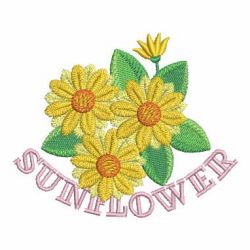 Heirloom Sunflowers 11 machine embroidery designs