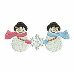 Snowmen 03 machine embroidery designs