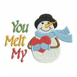 Snowmen 09 machine embroidery designs