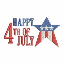 Happy 4th of July 10 machine embroidery designs