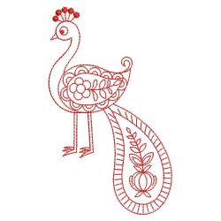 Redwork Paisley Animals 11(Lg)