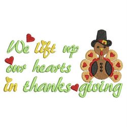 Give Thanks 03 machine embroidery designs