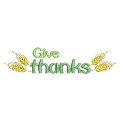Give Thanks 05 machine embroidery designs