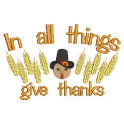 Give Thanks 09 machine embroidery designs