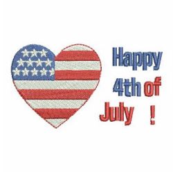 4th of July 01 machine embroidery designs