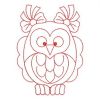 Redwork Baby Owls 01(Sm)