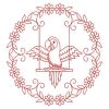 Redwork Cute Animal 07(Lg)