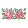 Colorful Rose Silhouettes 3 03
