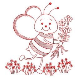 Redwork Spring Bee 03(Md)