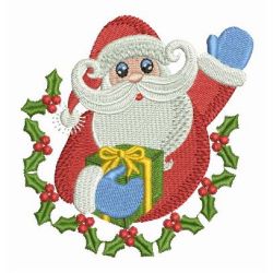 Christmas Santa 01 machine embroidery designs