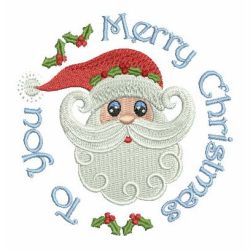 Christmas Santa 07 machine embroidery designs