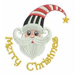 Christmas Santa 08 machine embroidery designs