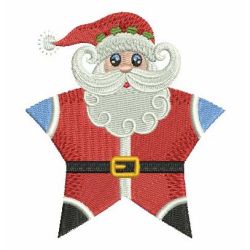 Christmas Santa 09 machine embroidery designs