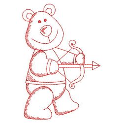 Redwork Sport Bear 07(Lg)