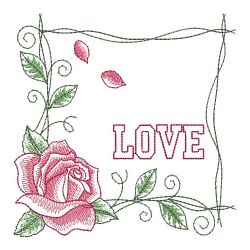 Sketched Roses 1 05(Lg) machine embroidery designs