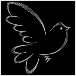 Dove Outlines 01(Lg) machine embroidery designs