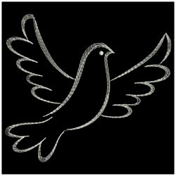 Dove Outlines 04(Lg) machine embroidery designs