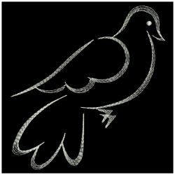 Dove Outlines 07(Md) machine embroidery designs