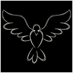 Dove Outlines 09(Sm) machine embroidery designs