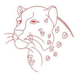 Redwork African Animals 06(Lg)