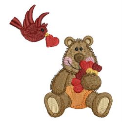 Valentine Bear 02 machine embroidery designs