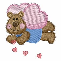 Valentine Bear 04 machine embroidery designs