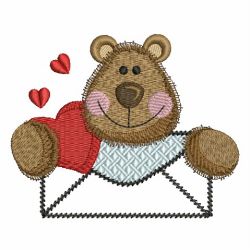 Valentine Bear 05 machine embroidery designs