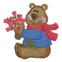 Valentine Bear 07 machine embroidery designs
