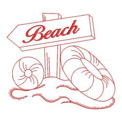 Redwork Summer 02(Md) machine embroidery designs