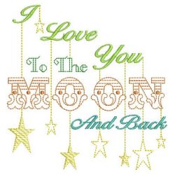 I Love You To The Moon And Back 06(Md) machine embroidery designs