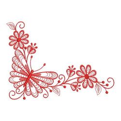 Redwork Rippled Butterflies 1 03(Lg)