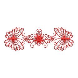 Redwork Rippled Butterflies 1 12(Lg) machine embroidery designs
