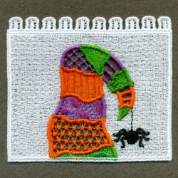 FSL Mug Rug Halloween 05 machine embroidery designs