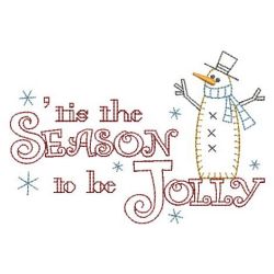 Tis The Season To Be Jolly 03(Lg) machine embroidery designs