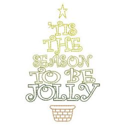 Tis The Season To Be Jolly 04(Lg) machine embroidery designs