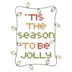 Tis The Season To Be Jolly 05(Lg) machine embroidery designs