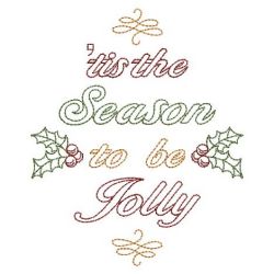 Tis The Season To Be Jolly 06(Lg) machine embroidery designs