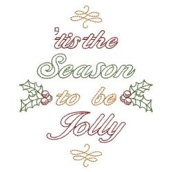 Tis The Season To Be Jolly 06(Sm) machine embroidery designs