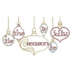 Tis The Season To Be Jolly 07(Sm) machine embroidery designs