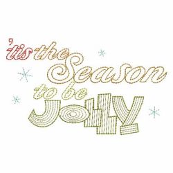 Tis The Season To Be Jolly 10(Lg) machine embroidery designs