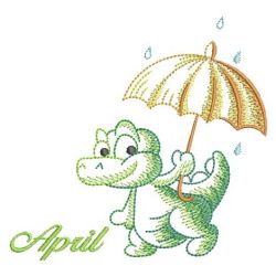 April Showers Bring May Flowers 08(Sm) machine embroidery designs